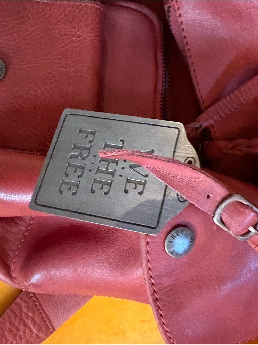 Free People We The Free leather shoulder bag - Picture 7 of 7